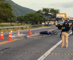 Colisão entre motocicletas deixa um morto e dois feridos em rodovia no Ceará