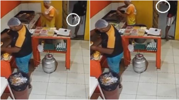 Funcionário de lanchonete é morto com tiros pelas costas enquanto preparava sanduíche no Ceará; vídeo