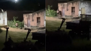 Mãe é presa por espancar a filha em via pública no interior do Ceará